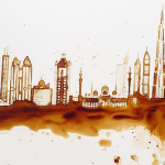 Arte com café: conheça Guillia Bernardelli